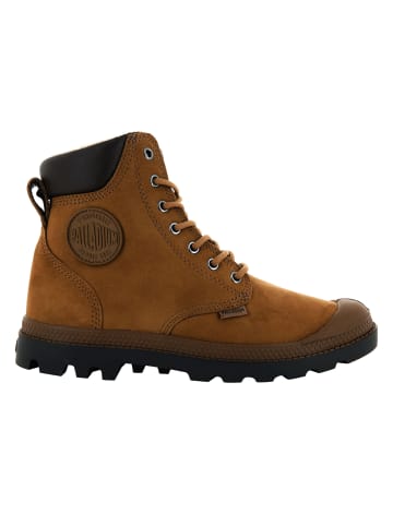 Palladium Schnürschuhe in Braun