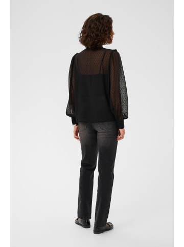 Kaffe Hemd langarm KAleonora Regular fit in Black Deep