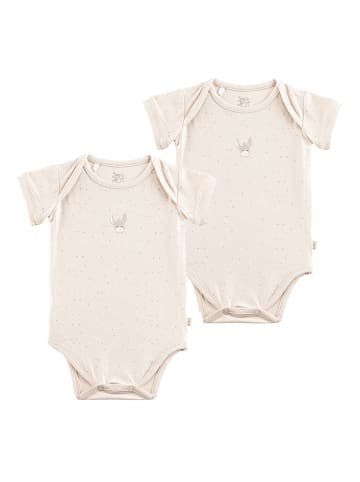 Sterntaler Set Bodys 2er-Pack Pünktchen in natur