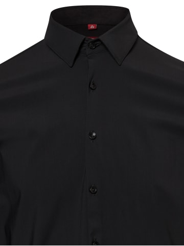 Finshley & Harding London Hemd in schwarz