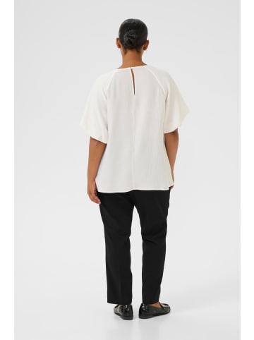 KAFFE curve Bluse kurzarm KCgirla Regular fit in Chalk CC.