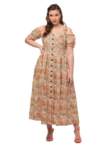 Ulla Popken Kleid in melonenrosa