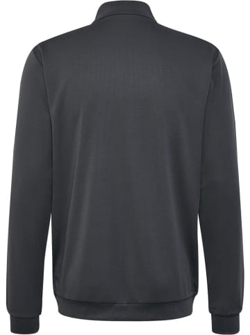 Hummel Trainingsjacke "Hmlauthentic Pl Zip Jacket" in Grau
