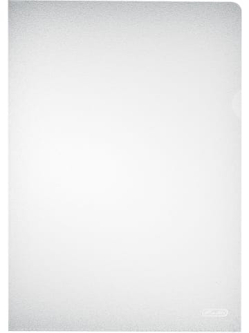 Herlitz Sichthüllen A4 genarbt transparent Packung mit 100 Stück