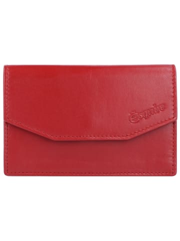 Esquire New Silk Schlüsseletui Leder 11 cm in rot