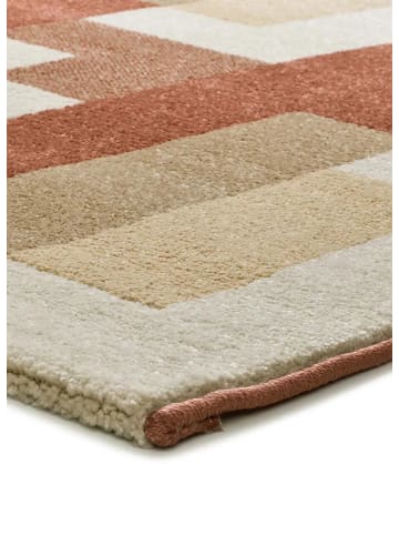 Atticgo Kurzflor-Teppich ASTRA in kupfer/beige