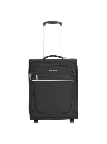 travelite Cabin - 2-Rollen-Kabinentrolley S 52 cm (navy) in schwarz