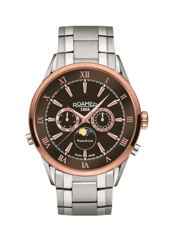 Roamer Quarzuhr für Herren in silber