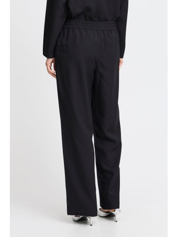 b. young BYMMIDDE PANTS - LIGHT WOVEN Straight fit in Black