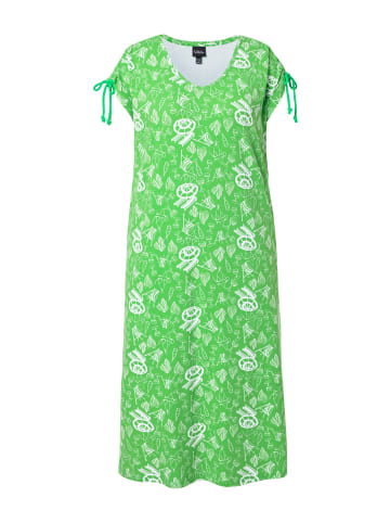 Ulla Popken Jerseykleid in grasgrün