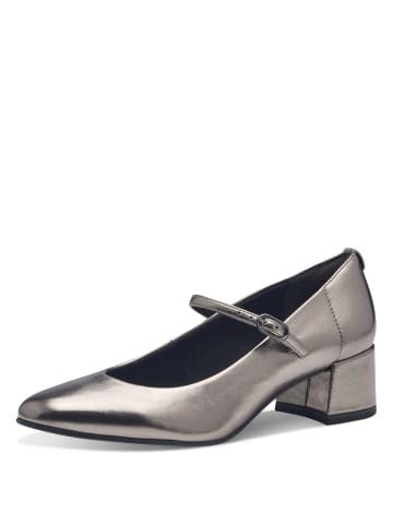 Tamaris Riemchenpumps in Silber