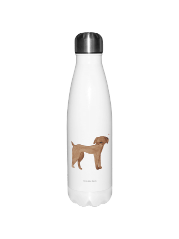 Mr. & Mrs. Panda Thermosflasche Hund Dogge ohne Spruch in Weiß