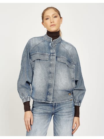 GANG JEANS Jacke mit lockerem Schnitt in Authentic Waterlines