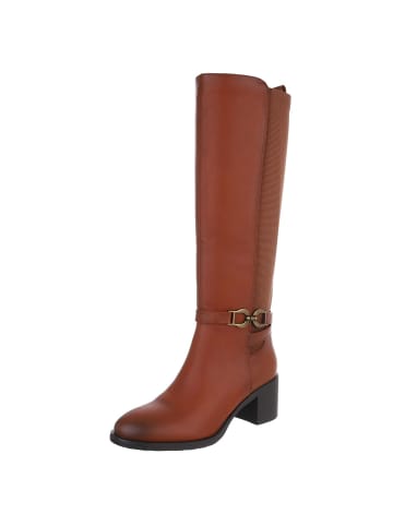 Ital-Design High Heel in Camel