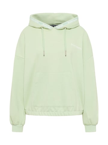 Bruno Banani Hoodie ohne Reißverschluss CARDENAS in Grün