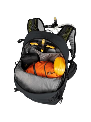 Jack Wolfskin Fahrradrucksack für Erwachsene in schwarz