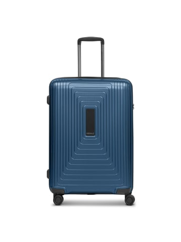 Redolz Essentials 14 4 Rollen Trolley M 65 cm mit Dehnfalte in dark blue metallic