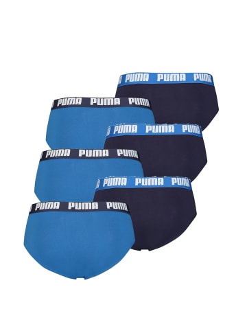 Puma Boxershorts PUMA BASIC BRIEF 6P in 420 - true blue