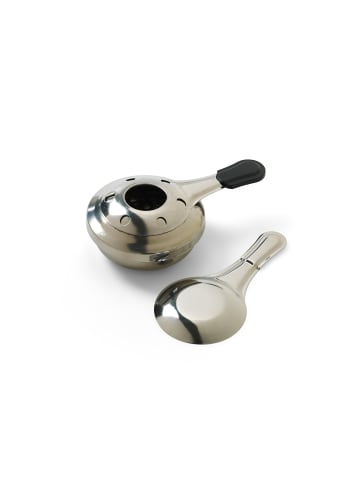 Funktion Fondue-Set mit Gabeln in Sort støbejern