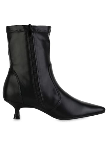 VAN HILL Klassische Stiefeletten Laura in Schwarz