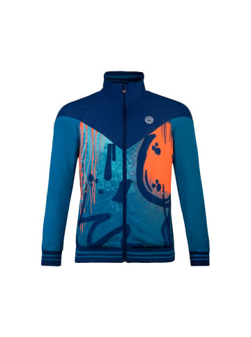 BIDI BADU Dusty Tech Jacket - neon red/dark blue in blau/dunkelblau