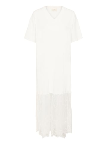 Kaffe Jerseykleid KAandrea Loose fit in Chalk