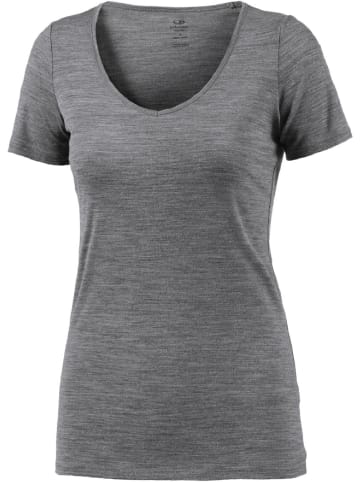 icebreaker T-shirt Siren SS Sweetheart in Grau