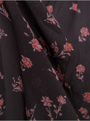 MOSS COPENHAGEN Bluse MSCHEvelda Orabella in schwarz altrosa