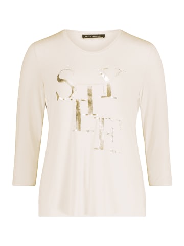 Betty Barclay Basic Shirt mit Placement in beige