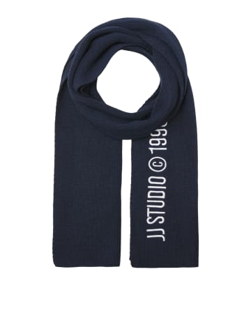 Jack & Jones Schal Modisch Weich Logoschriftzug in Navy