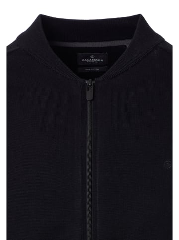 Casa moda Strickjacke Basic in Schwarz