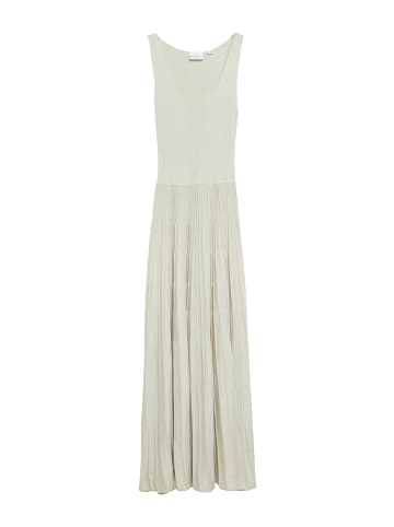 comma Strickkleid in beige silber - 0001