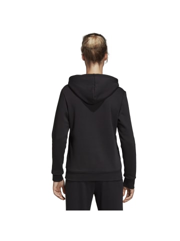 adidas Hoodie Linear Over Head Fleece in Schwarz