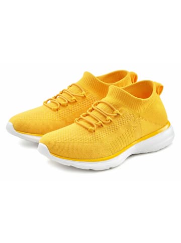 LASCANA Sneaker in gelb