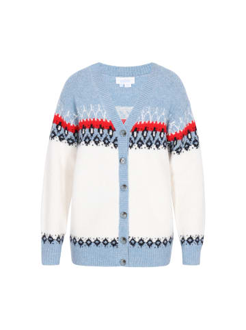 usha BLUE LABEL Women Cardigan in offwhite multicolor