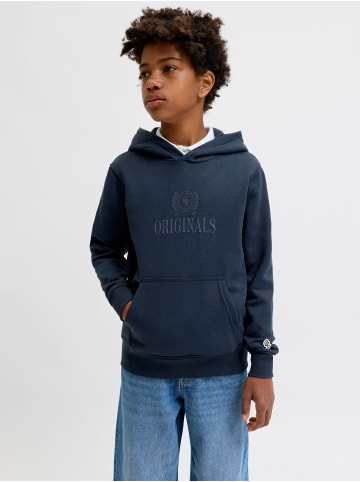 JACK & JONES Junior Kapuzenpullover in Sky Captain