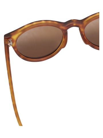 Urban Classics Glasses in brown leo/rosé