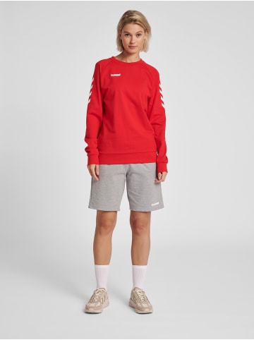 Hummel Sweatshirt Hmlgo Damen in TRUE RED