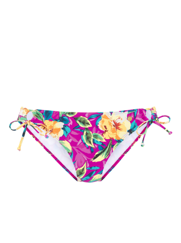 LASCANA Bikini-Hose in pink bedruckt
