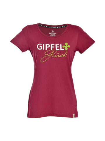 Gipfelglück Freizeitshirt Kalea in Berry