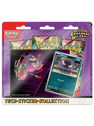 Pokémon Nebulak | 3 Booster-Packs | Pokemon Tech-Sticker-Kollektion deutsch