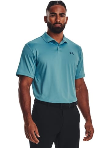 Under Armour Polo "UA Performance 3.0 Poloshirt" in Blau