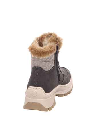 rieker Winterstiefel in anthrazit/grey/fog/steppe
