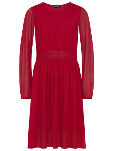 Bruno Banani Chiffonkleid in rot