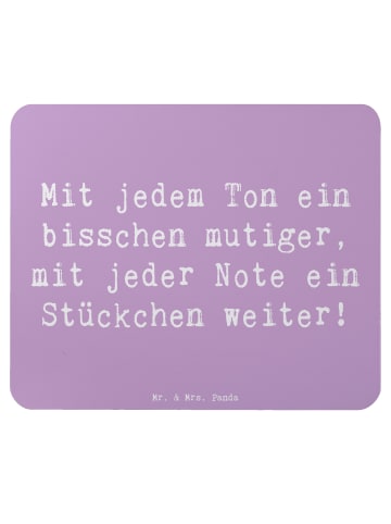 Mr. & Mrs. Panda Mauspad Spruch Ein neues Musikinstrument lernen... in Lavendeltraum