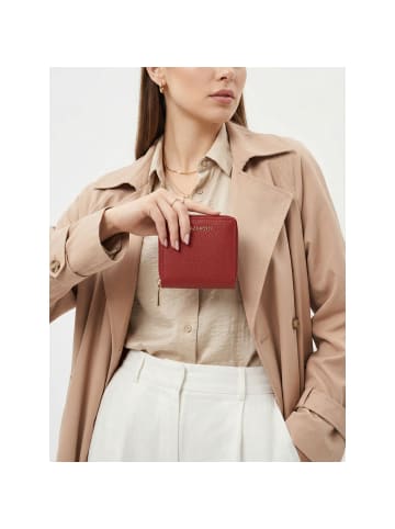 Lazarotti Bologna Leather Medium Zip-Around Geldbörse Leder 10 cm red