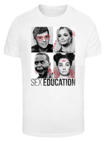 F4NT4STIC T-Shirt Sex Education Class Photos Netflix TV Series in weiß