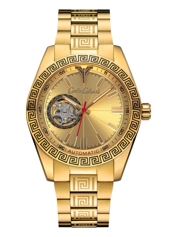 Carlo Colucci Dreizeiger Automatik Duregon in Gold