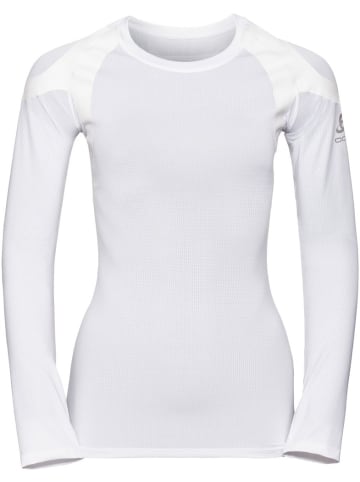 Odlo Longsleeve "Active Spine Light" in Weiß