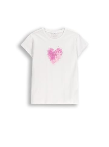 Coccodrillo T-shirt mit kurzen Ärmeln in weiß